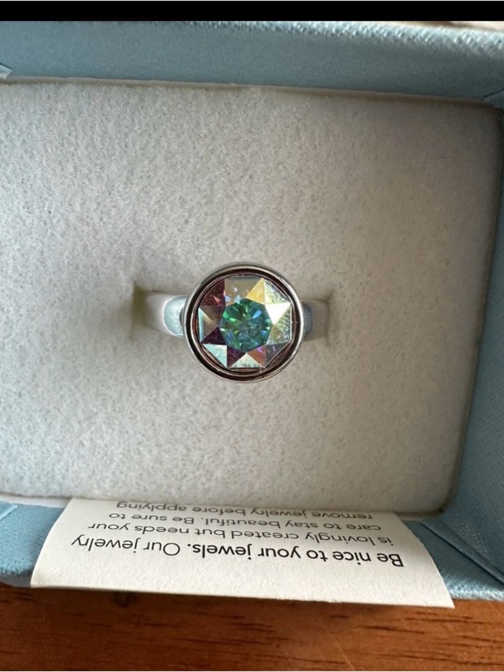 touchstone crystal crystal ring